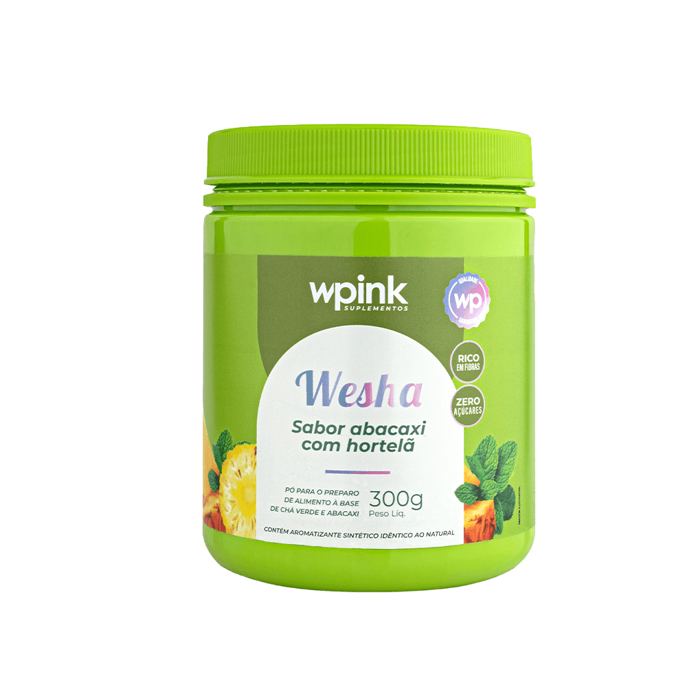 Wesha Chá Verde E Abacaxi - 300g